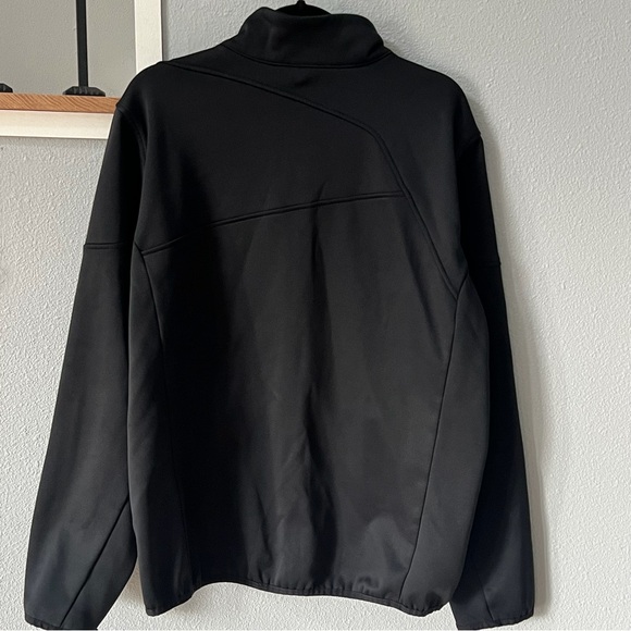 Spyder Men's Black Soft-shell Fleece Lined Jacket Sz X-Large - Picture 4 of 13